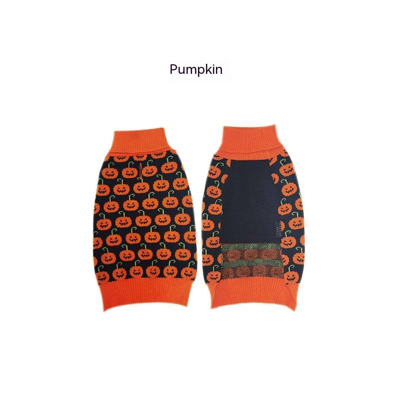 Halloween Dog Sweater – Cosplay & Warm Pet Outfit