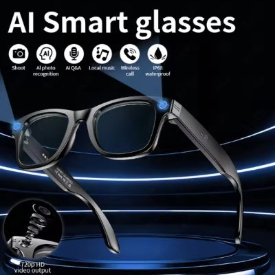 AI 3rd Gen Smart Bluetooth Sunglasses for Men – Magnetic Frame