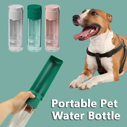 Portable Pet Water Bottle & Feeder – Travel Drinking Cup for Dogs & Cats