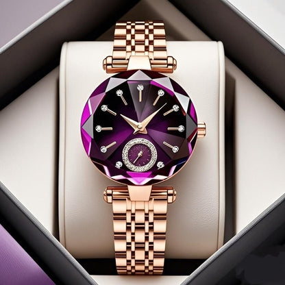Women’s Casual Quartz Diamond Watch