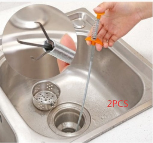 Household Drain Cleaner – Spring Tool