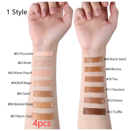 "Liquid Foundation Oil Control Concealer Makeup Base"