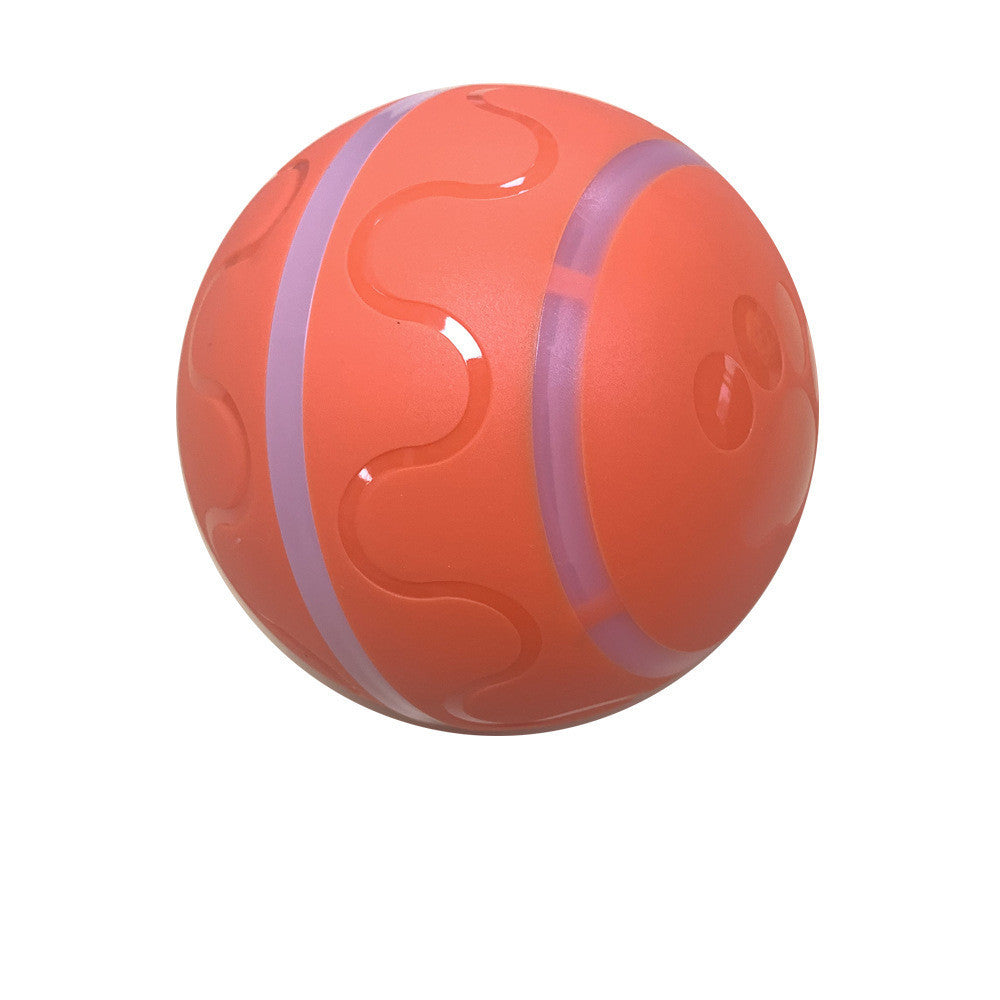 Smart Interactive Cat Toy – USB Rechargeable Self-Rotating Ball