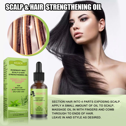 Rosemary Mint Hair Growth Serum – Scalp Massage