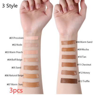 "Liquid Foundation Oil Control Concealer Makeup Base"