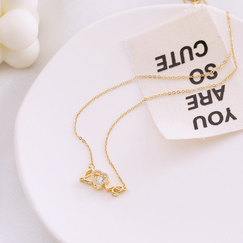 Titanium Steel Love Smart Necklace – Valentine’s Jewelry
