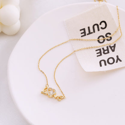 Titanium Steel Love Smart Necklace – Valentine’s Jewelry