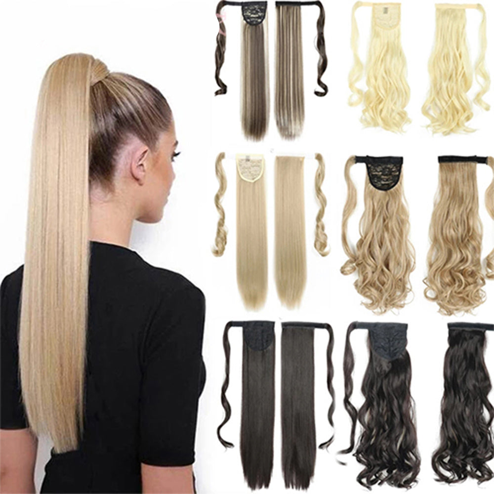 Long Straight Clip-In Ponytail Hair Extension – Heat Resistant