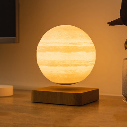 Levitating Moon Lamp – 3D Printed Floating Night Light with Magnetic Base