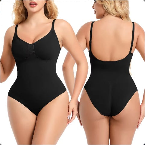 Women’s Seamless One-Piece Body Shaper Swimsuit