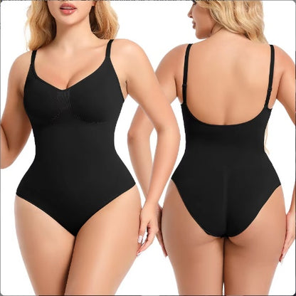 Women’s Seamless One-Piece Body Shaper Swimsuit