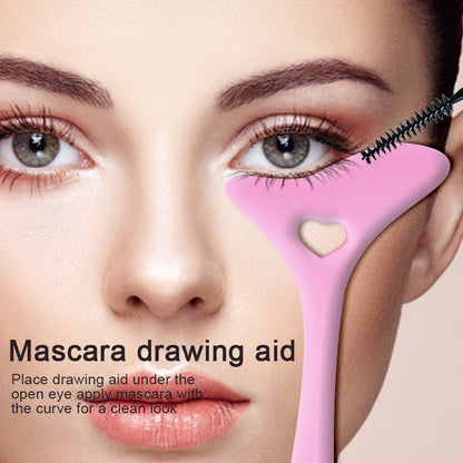 Silicone Eyeliner & Lip Stencil – Reusable Makeup Tool for Beginners