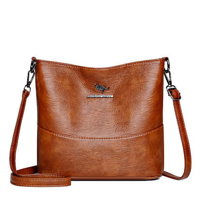 Women’s Large Soft Leather Shoulder Bag