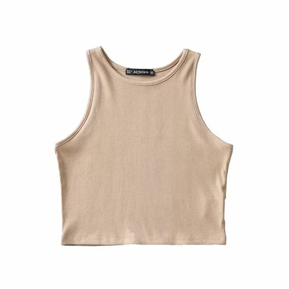 Women’s Solid Color Sports Tank Top