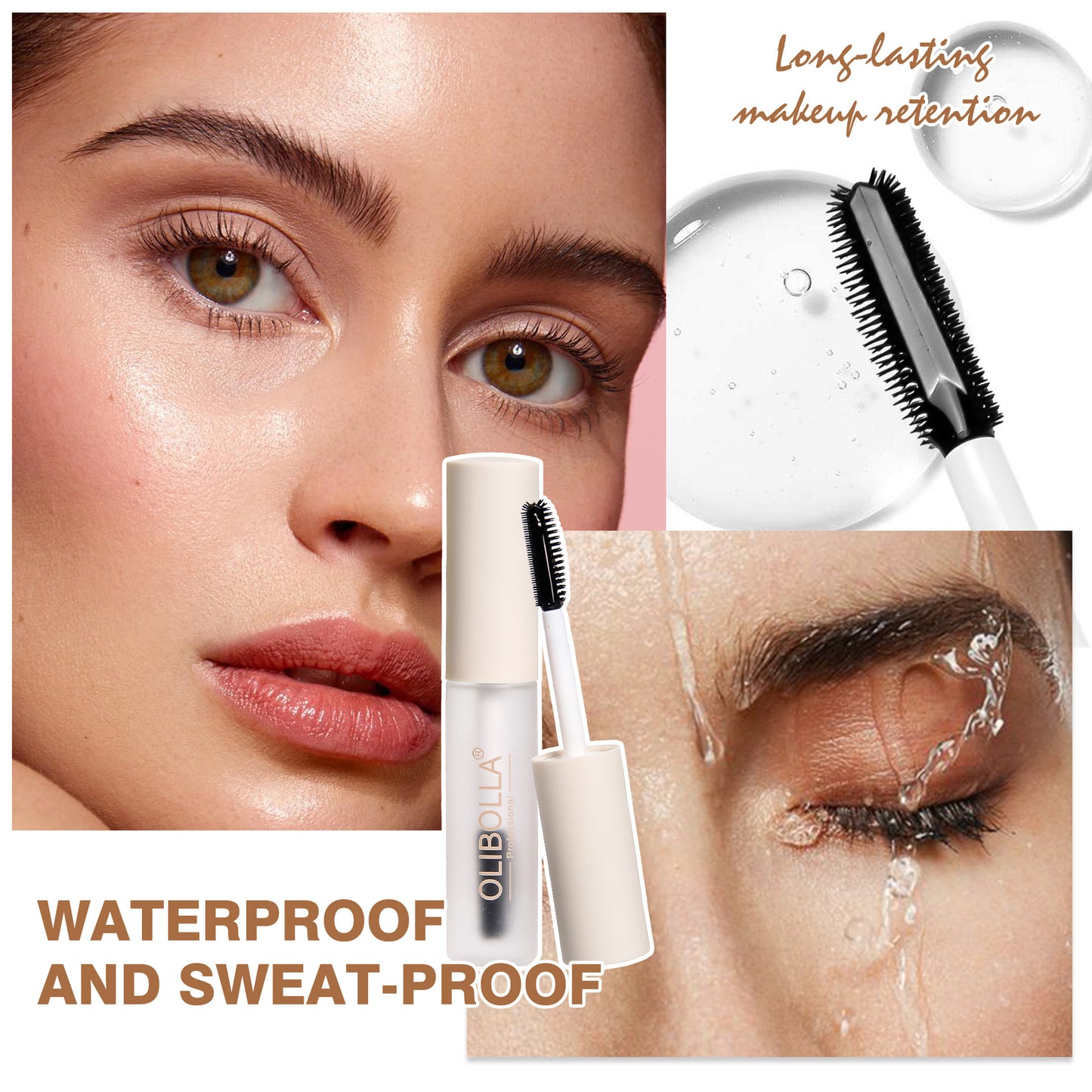 Transparent Waterproof Eyebrow Gel