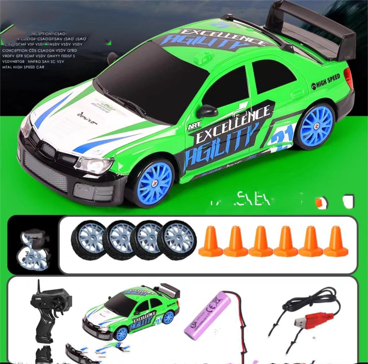 2.4G RC Drift Car – 4WD Remote Control Racing Car Toy