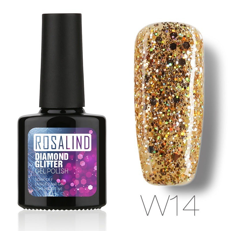 Diamond Nail Gel – Shiny Long-Lasting Gel Polish for Sparkling Nail Art