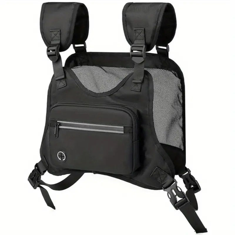 Outdoor Sports Reflective Chest Bag – Adjustable Running & Cycling Vest