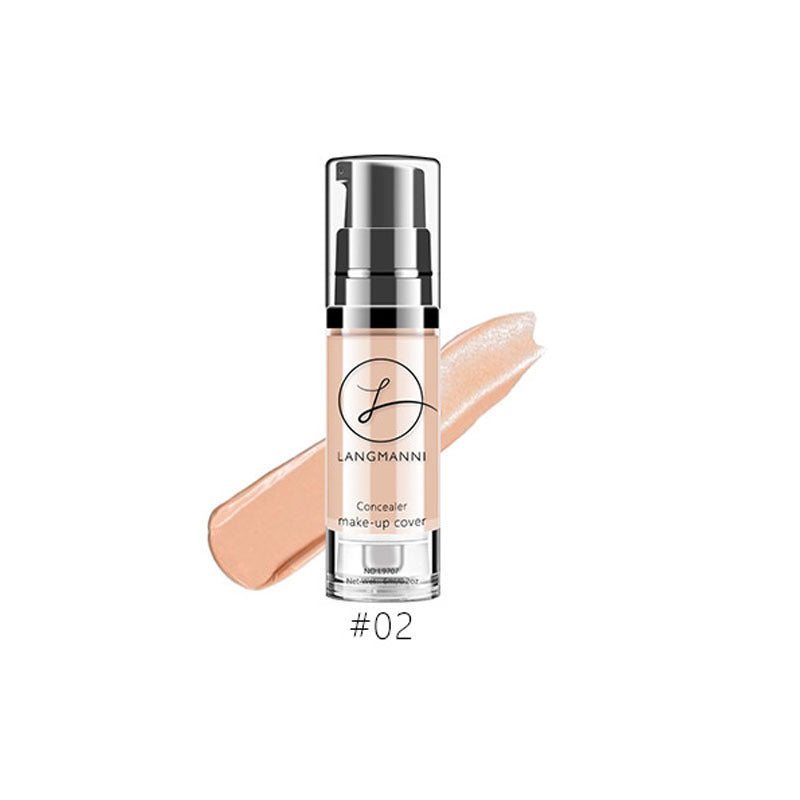 "Liquid Foundation Concealer Full Coverage Makeup"