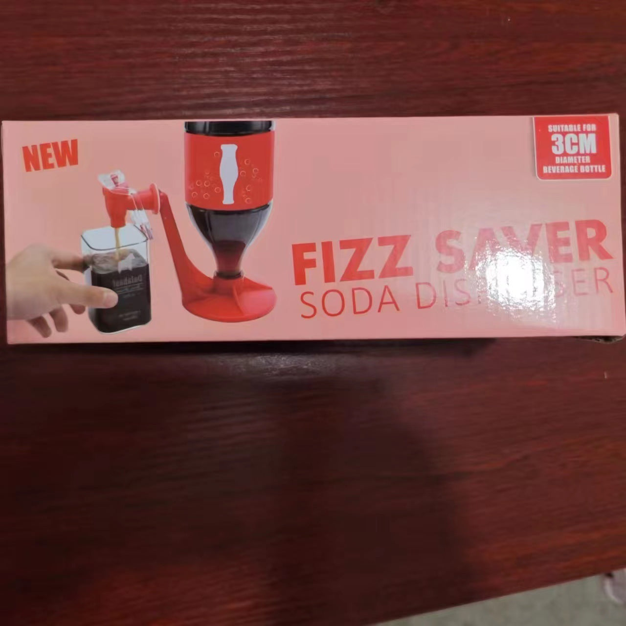 Upside-Down Soda & Water Dispenser – Party Beverage Bottle Gadget