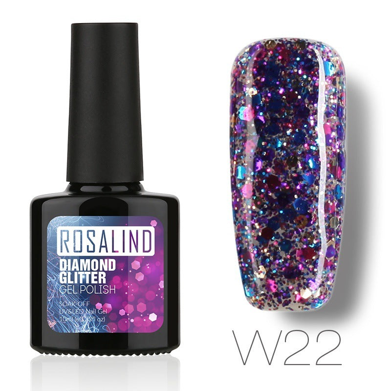 Diamond Nail Gel – Shiny Long-Lasting Gel Polish for Sparkling Nail Art