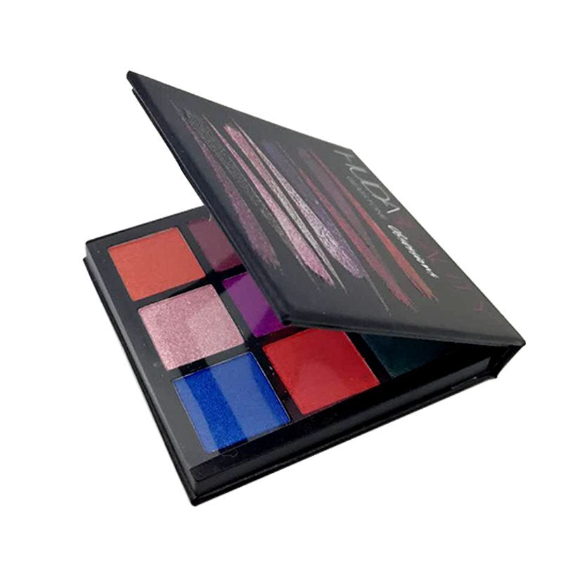 18-Color Eyeshadow Palette – Matte & Pearlescent Earth Tones