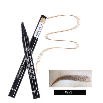 4-Head Liquid Eyebrow Pencil – Multi-Function Tattoo Brow Pencil