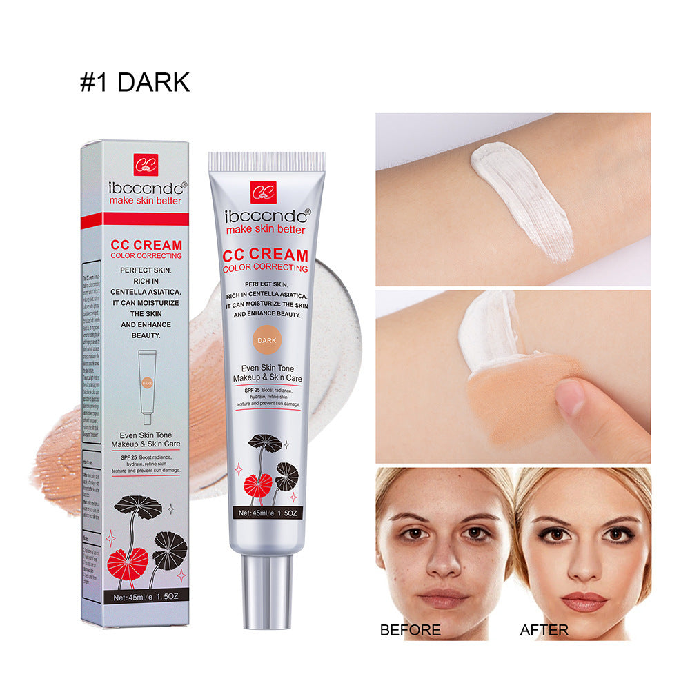Moisturizing CC Cream – Waterproof, Long-lasting & Skin Correcting