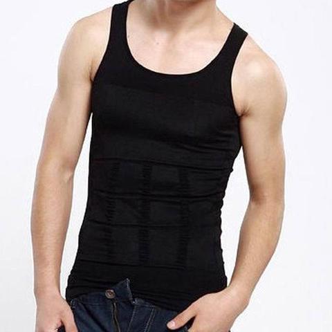 Men’s Body Tummy Shaper Vest – Slim Fit Compression Undershirt
