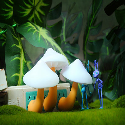 LED Mushroom Night Light – Plug-in Sensor Lamp for Home & Bedroom
