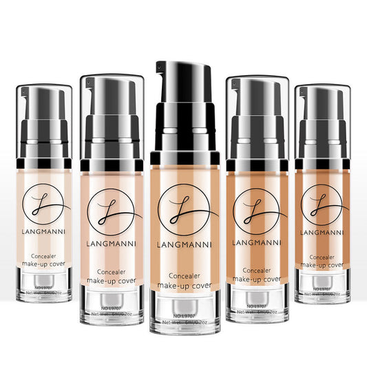 "Liquid Foundation Concealer Full Coverage Makeup"