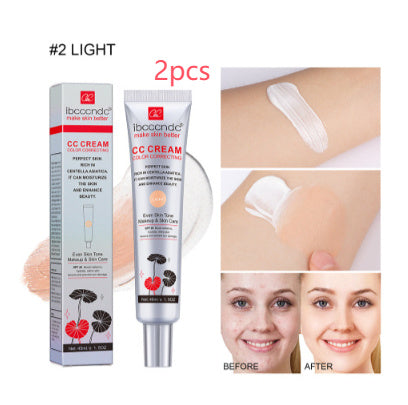 Moisturizing CC Cream – Waterproof, Long-lasting & Skin Correcting