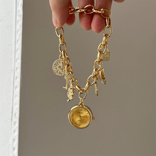 Women’s Korean Style Diamond Love Watch