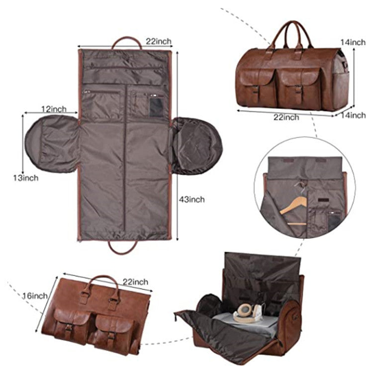 Convertible Travel Carry-On Bag – Clothing & Luggage Duffel