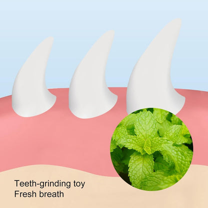 Carrot Shape Catnip Ball Toy – Self-Adhesive Wall-Mounted Mint Balls for Indoor Cats, Teeth Cleaning (Blue)