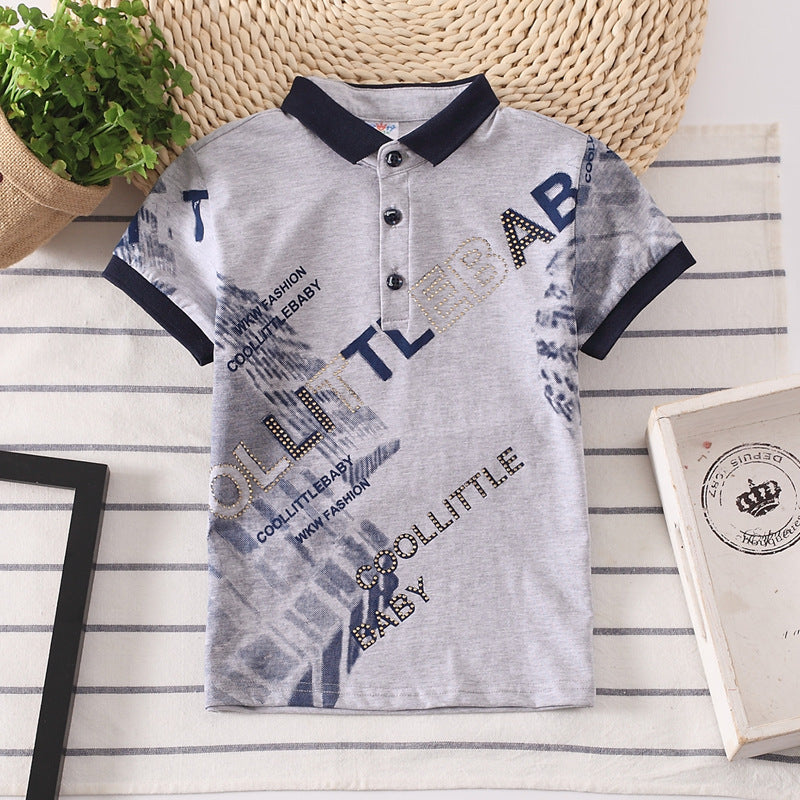 "Boys Shirt Kids Casual Tops Children Clothing"