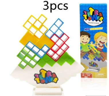 Balance Stacking Tower Game – Fun Block Puzzle for Kids & Adults