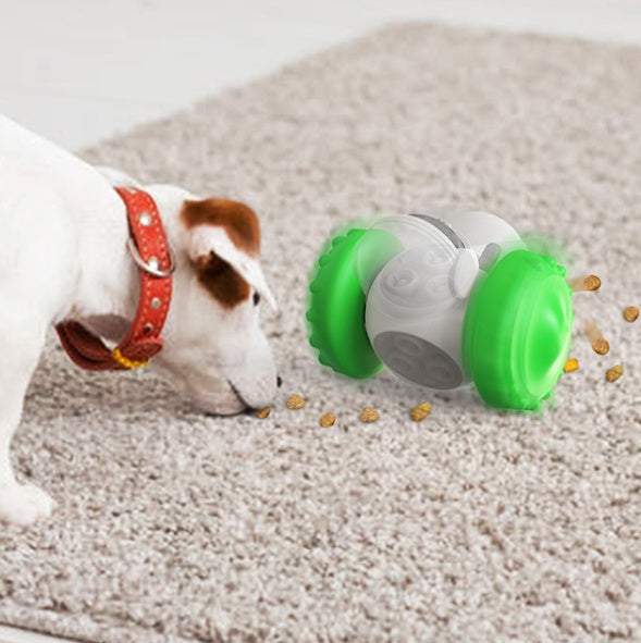 Interactive Balance Car Pet Toy – Slow Feeder Smart Toy for Cats & Dogs