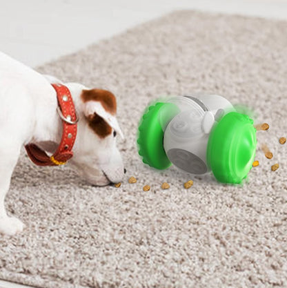 Interactive Balance Car Pet Toy – Slow Feeder Smart Toy for Cats & Dogs