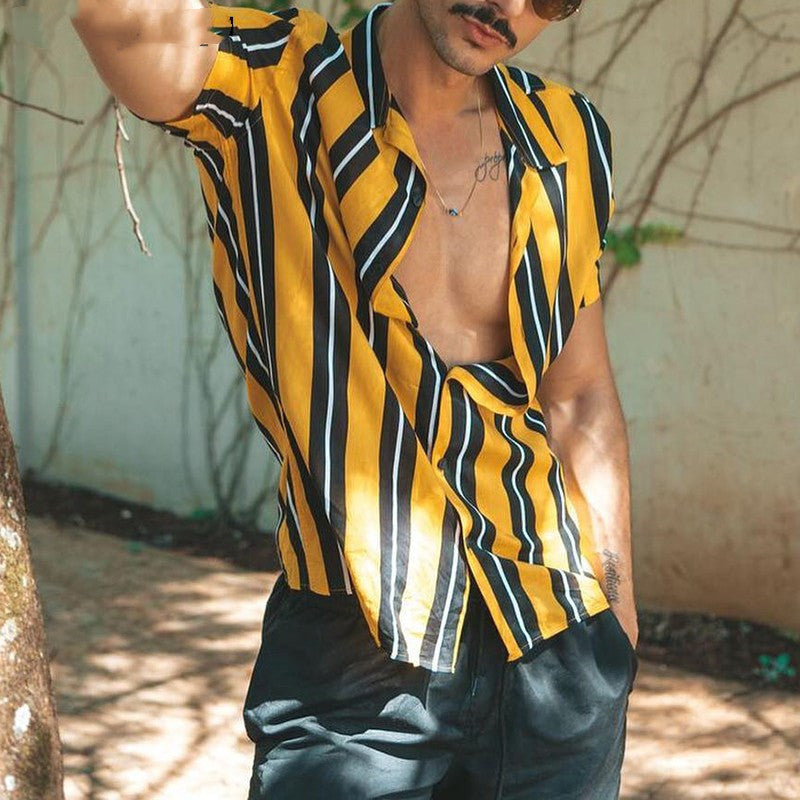 Men’s Soft Summer Shirt – Casual Streetwear Top, Lightweight & Comfortable