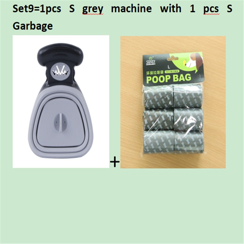 Foldable Dog Pooper Scooper – Travel Pet Waste Picker with Bags