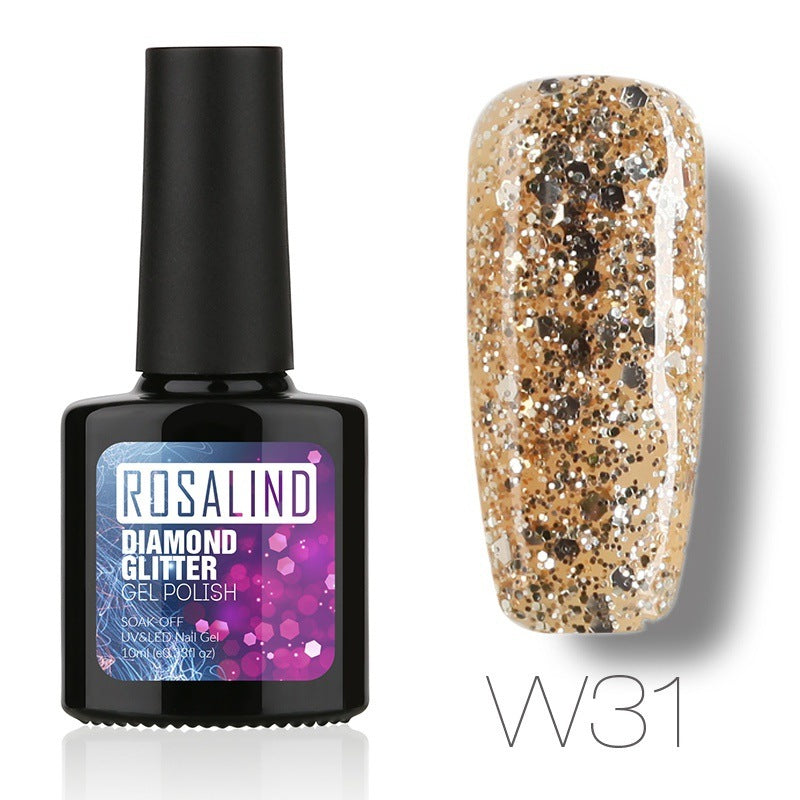 Diamond Nail Gel – Shiny Long-Lasting Gel Polish for Sparkling Nail Art