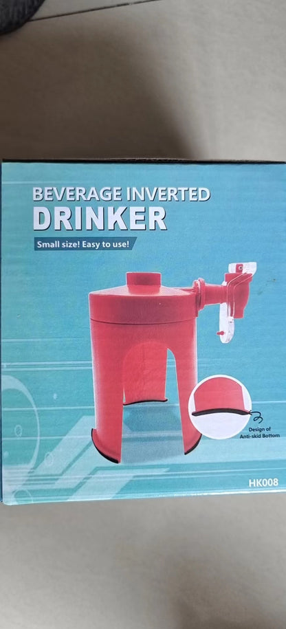 Upside-Down Soda & Water Dispenser – Party Beverage Bottle Gadget