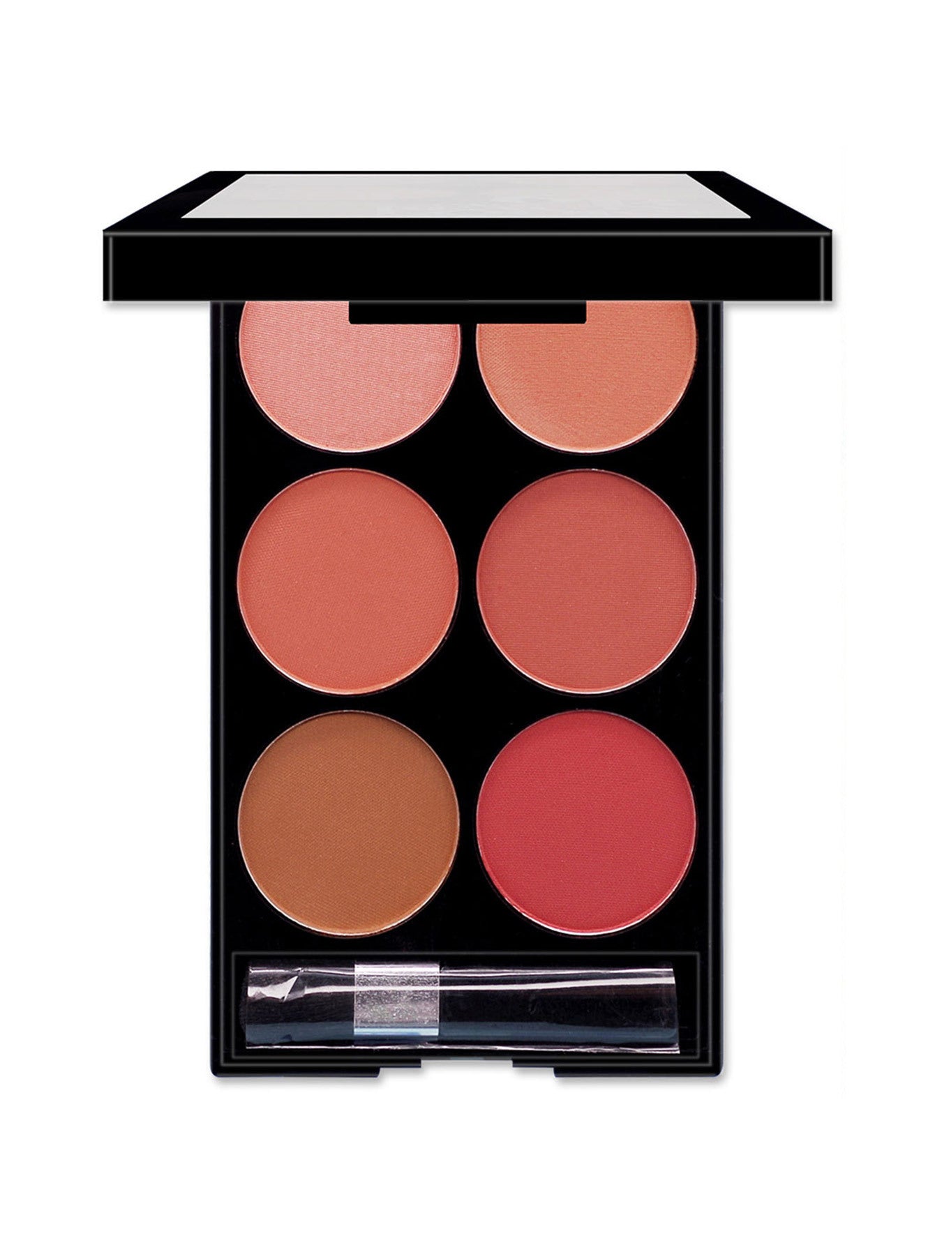 "Multi-Color Six Shade Blush Palette Face Makeup"