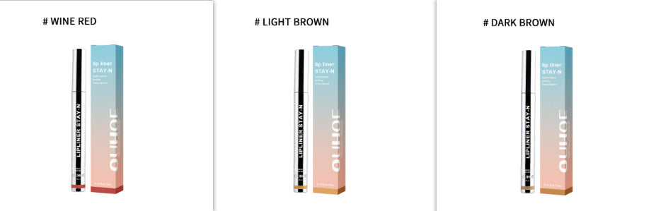 Dark Brown Lip Liner Pen – Waterproof & Long Lasting