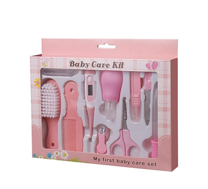 Maternal & Infant Care Set – Thermometer, Nasal Care & 10-Piece Baby Manicure Nail Clipper Kit