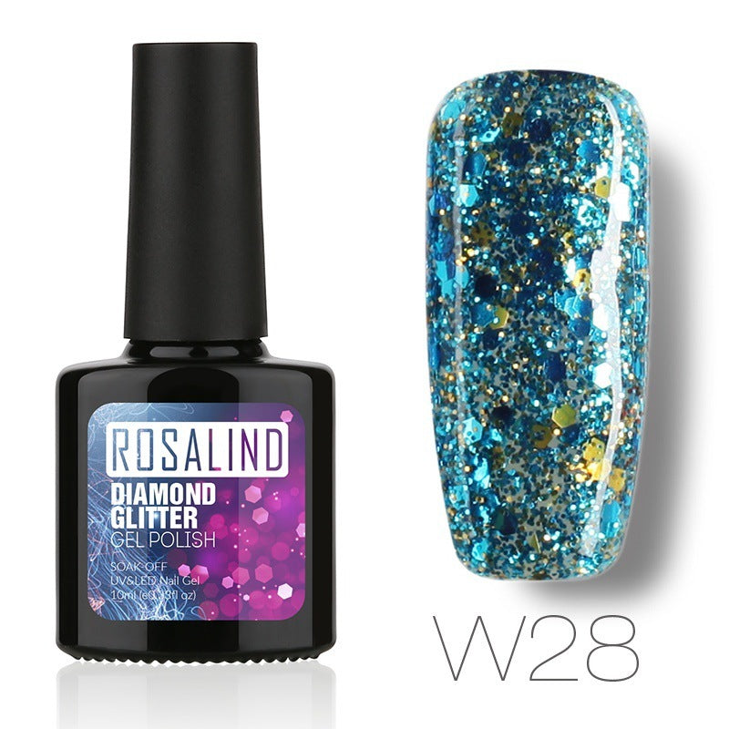 Diamond Nail Gel – Shiny Long-Lasting Gel Polish for Sparkling Nail Art