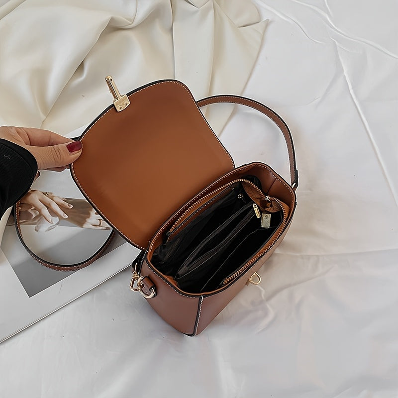 Women’s PU Leather Crossbody Shoulder Bag