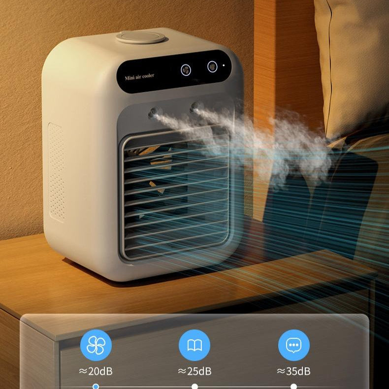 Portable Air Conditioner & Cooler Fan – Ideal for Rooms, Offices & Cars