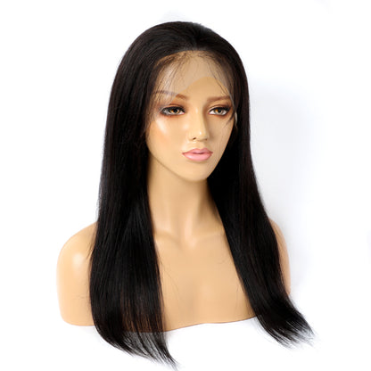 Real Human Hair Lace Wig Set – 9A Straight Hair